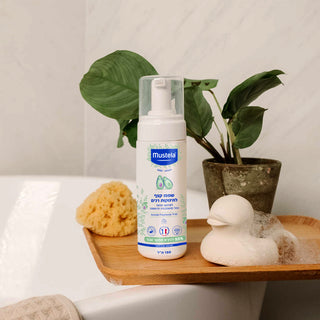 Mustela | שמפו קצף לתינוקות רכים