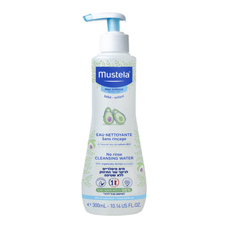 Mustela | מים מיסלריים לניקוי עור התינוק, ללא שטיפה